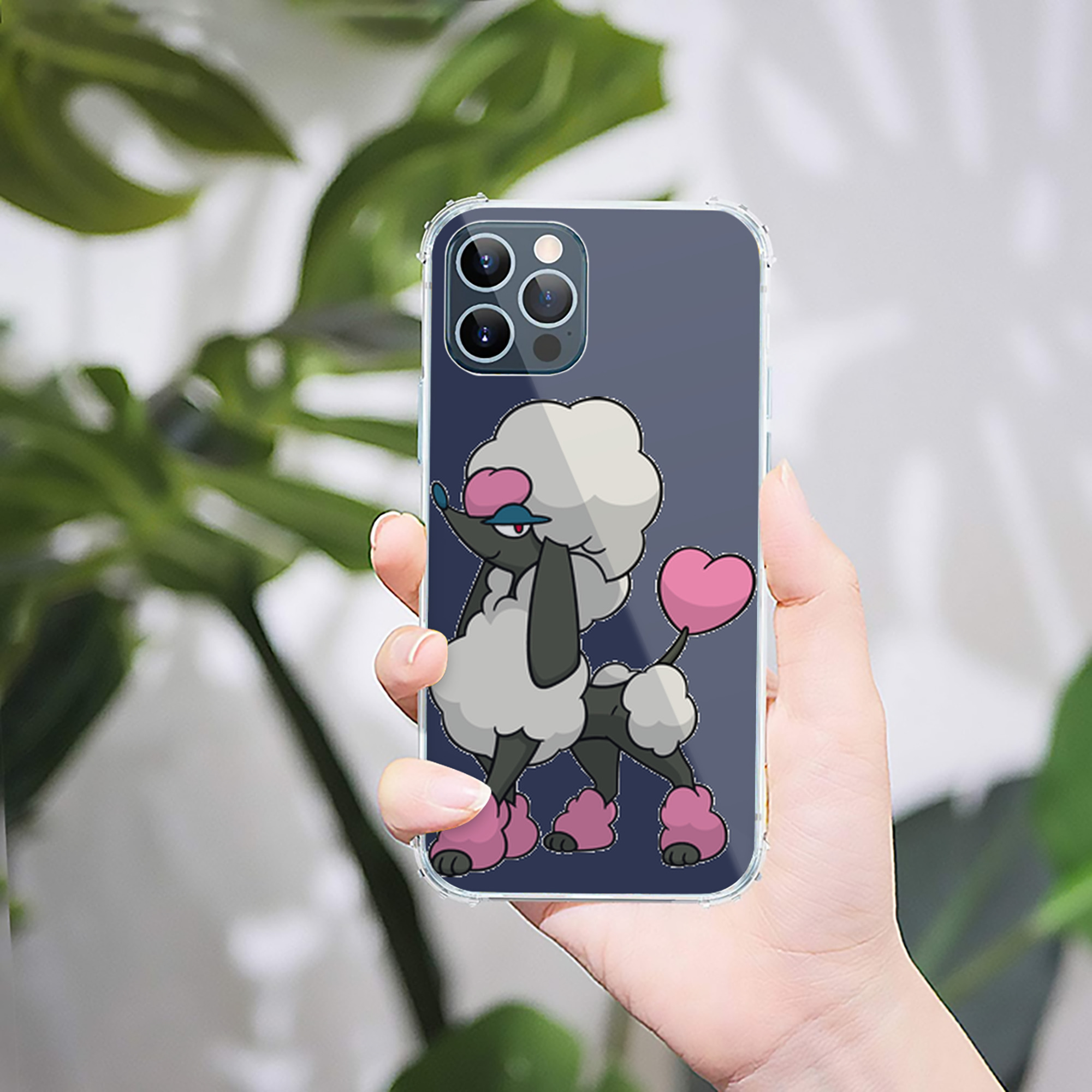 （画像用） ポケットモンスター Pokémon 【iPhone 12シリーズ対応】透明スマホケース（クリアソフトケース）